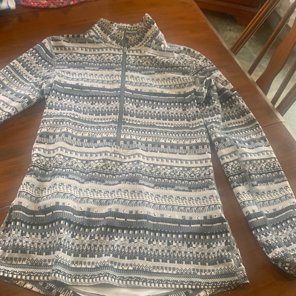 Nike pro Aztec 3/4 zip